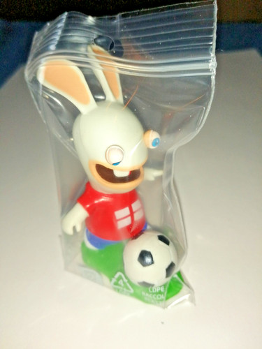 Figurine lapin crétin - 1x,