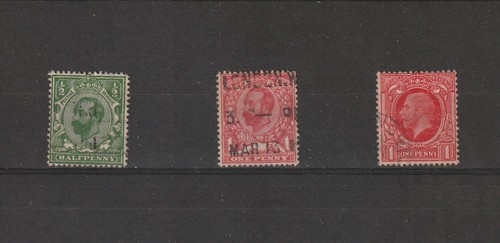 Grande bretagne 3 timbres - grande,