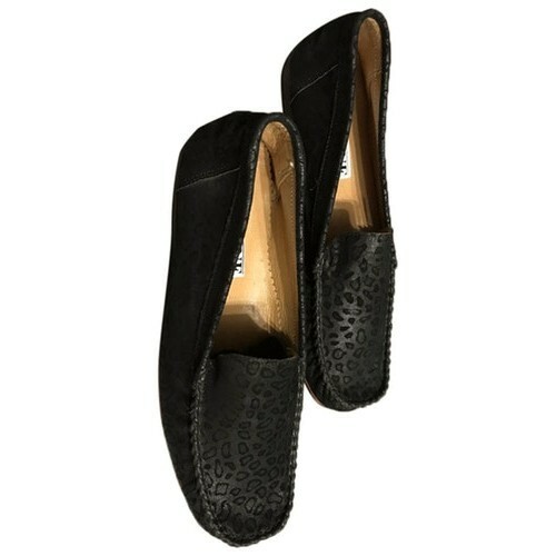 Mocassins noir coquillage pour - mocassins,