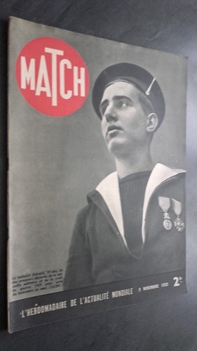 Magazine match novembre 1939 - match,