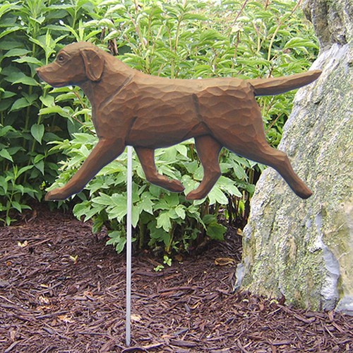 Panneau chien labrador - de,