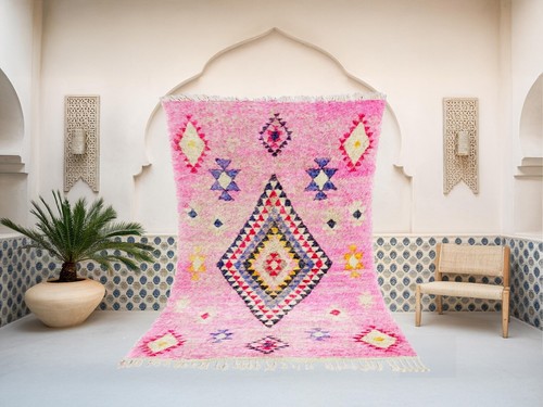 Tapis laine berbère - tapis, en