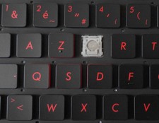 Touche de Clavier Français pour ASUS TUF FX63 FZ63 ZX63 ROG FX503