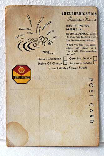 Carte postale publicitaire - postale,