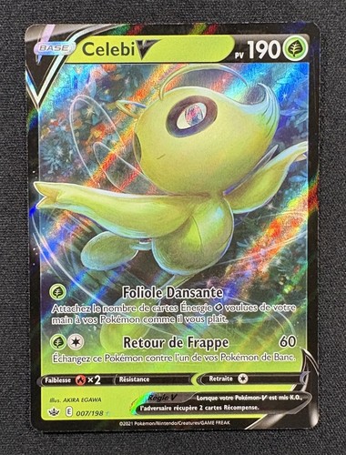 Carte pokémon celebi - pokémon,