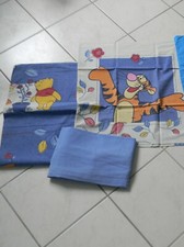 PARURE COUETTE WINNIE L'OURSON (housse couette, drap housse et taie oreiller)