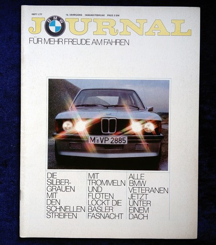 Bmw journal 1977 - journal, 320