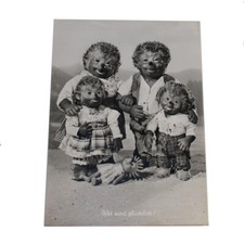 Ancienne carte postale STEIFF Mecki