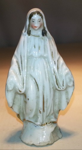 Sujet porcelaine vierge - sujet,