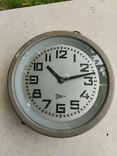 Horloge industrielle électrique Spendia, année 50. 110/130 volts