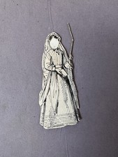 Poupée papier ancienne - en,