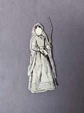 Poupée En Papier Ancienne Robe De Communion