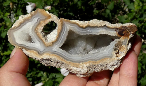 Géode agate calcédoine - agate,