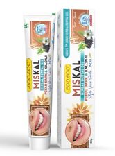 Dentifrice Naturel Ayurvedic Au Siwak Et Nigelle En Gel 4 x 100g  Sans Fluor
