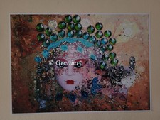 1 Photo Personnage Strass Style Abstrait A4 (21x29,7 cm) à encadrer