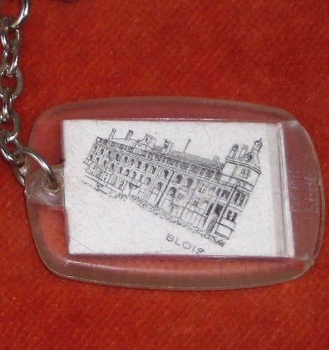 Porte clés key ring - ring, chocolat