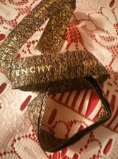 Givenchy Ruban Noir Doré 1 m