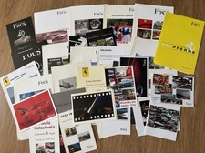 Lot Divers Programme Brochures Ferrari Owners Club Switzerland