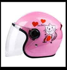 casque moto Helmets Rose  enfant