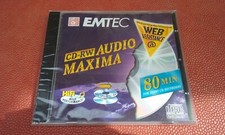 RARE EMTEC/BASF CD-RW 80 AUDIO 80 min Blank CD-RW Digital Audio For Music Only
