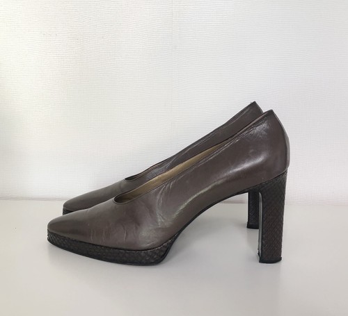 Escarpins cuir yves - escarpins,