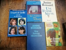 Lot de 5 livres de Janine