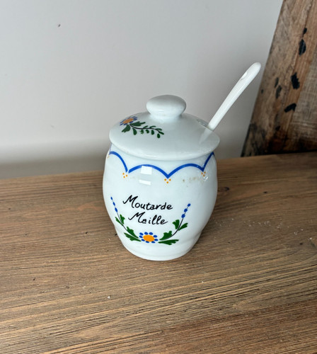Pot moutarde maille en - pot,