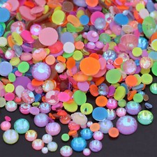 Strass néon pierres à dos
