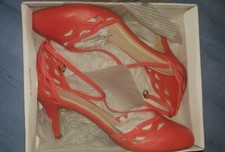 Escarpins corails neufs taille 44