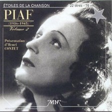 Cd Edith Piaf - 1936-1945