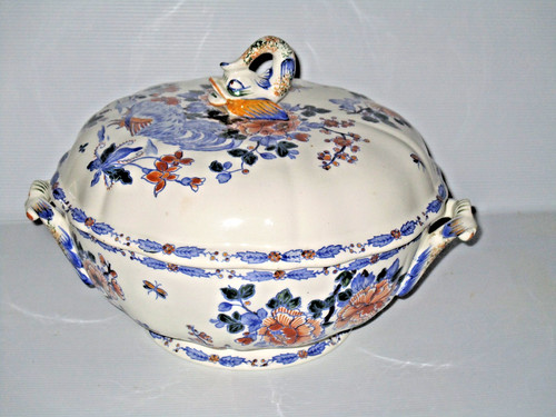 Ancien grand legumier soupiere - grand,