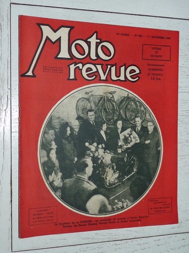 Moto revue 882 1946 - revue,