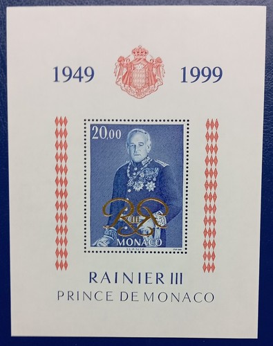 Monaco 1999 feuillet 50 - 1999, n°82-