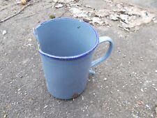 ancien broc de lavement emaille 2 litres bon etat