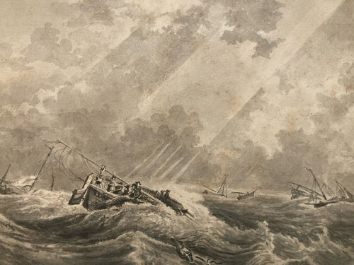 Beau dessin xixe 1850 - dessin, encre