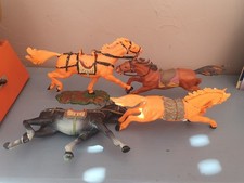 Jouet Ancien Figurines Elastolin