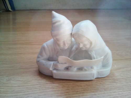 Magnifique figurine biscuit - figurine,