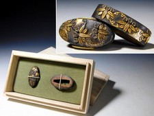 Sasa-Rindo Kamon Crests 縁頭