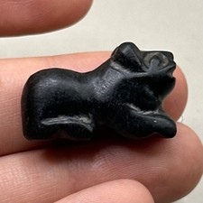 Ancienne figurine animalière en pierre asiatique occidentale
