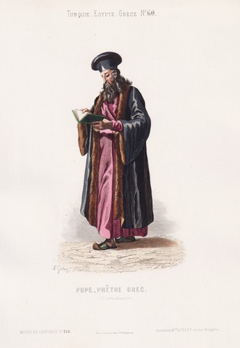 Costume prêtre grec - costume,