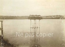 SAINT-MALO vers 1890 pont roulant plage 4 photos Ille-et-Vilaine Bretagne