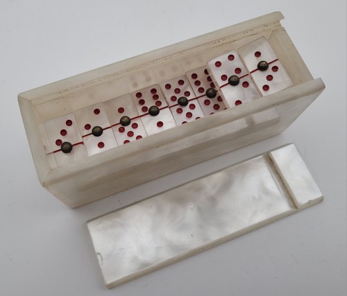 Ancien jeu dominos lucite - ancien,