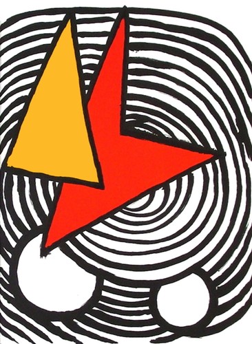 Alexandre calder lithographie - alexandre,