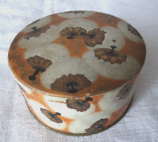 ANCIENNE BOITE A POUDRE DE RIZ AVEC HOUPETTE COTY , N° 1 , RACHEL , ART DECO