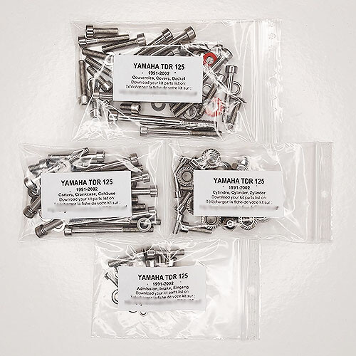 Yamaha tdr 125 1991 - 125, kit