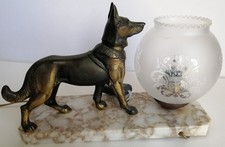 Ancienne Lampe en Marbre et