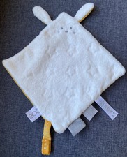 🌟Doudou Plat Mouchoir Lapin