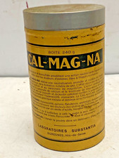 ANCIENNE BOITE MÉTAL CAL MAG