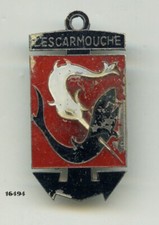 Insigne marine , frégate , l'Escarmouche