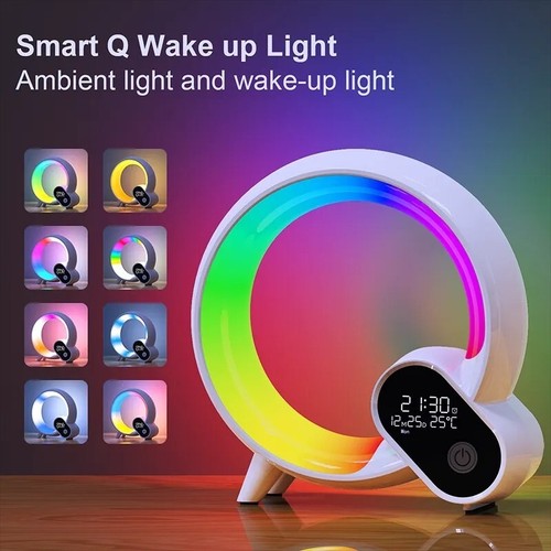 Reveil lampe enceinte - lampe/,